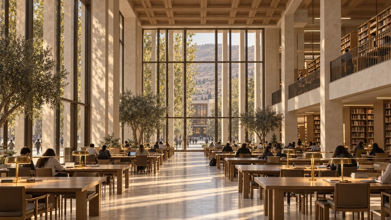 مكتبة الجامعة — تصور مقترح