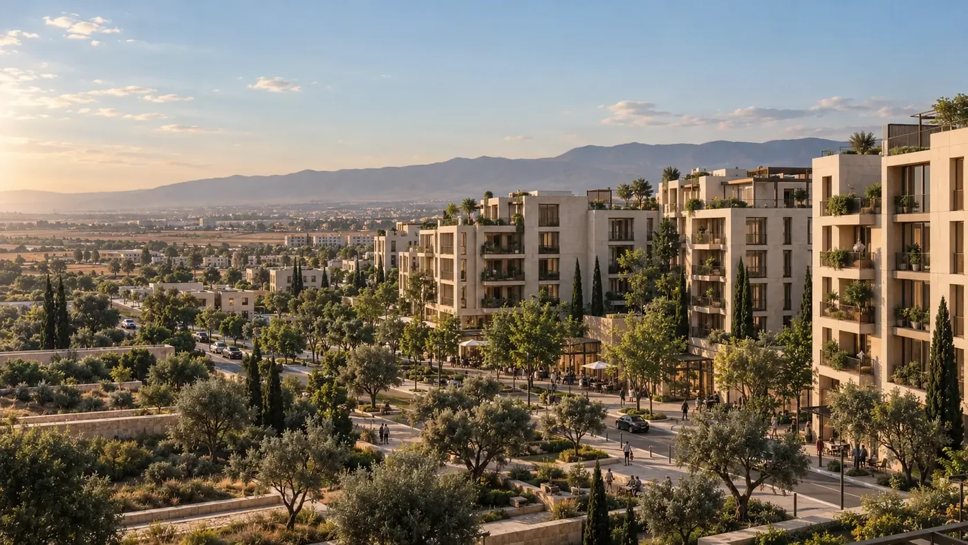 تطوير سكني — تصور مقترح
