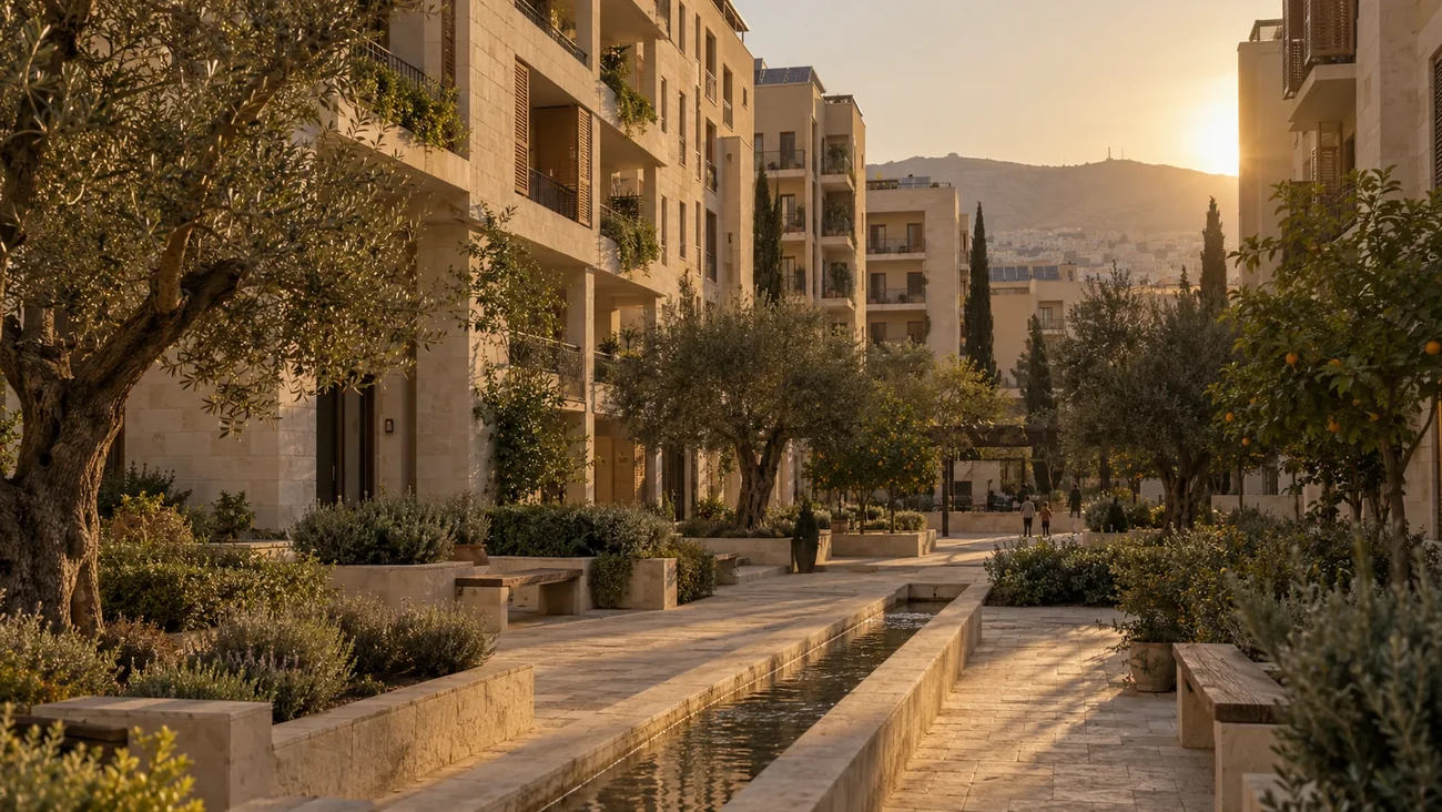فناء سكني — تصور مقترح